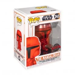 Gametraders Rouse Hill Star Wars: The Mandalorian - Mandalorian Red Metallic US Exclusive Pop! Vinyl