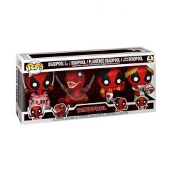Gametraders Rouse Hill Deadpool - 30th Anniversary US Exclusive Pop! Vinyl 4-pack