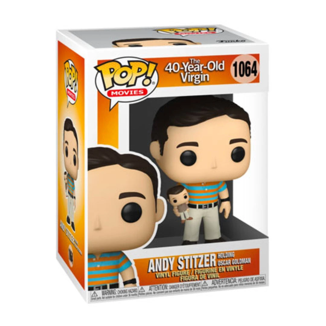Gametraders Rouse Hill Pop Vinyls 40 Year Old Virgin - Andy With Oscar Goldman Doll Pop! Vinyl 4 Gametraders Rouse Hill Pop Vinyls 40 Year Old Virgin - Andy With Oscar Goldman Doll Pop! Vinyl