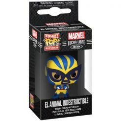 Gametraders Rouse Hill X-Men - Luchadore Wolverine Pocket Pop! Keychain