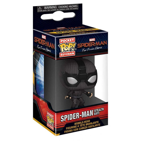Gametraders Rouse Hill Pop Vinyls Spider-Man: Far From Home - Stealth Suit Pocket Pop! Keychain 4 Gametraders Rouse Hill Pop Vinyls Spider-Man: Far From Home - Stealth Suit Pocket Pop! Keychain