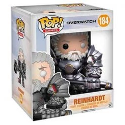 Funko Pop Vinyls Overwatch - Reinhardt Unmasked US Exclusive 6" Pop! Vinyl
