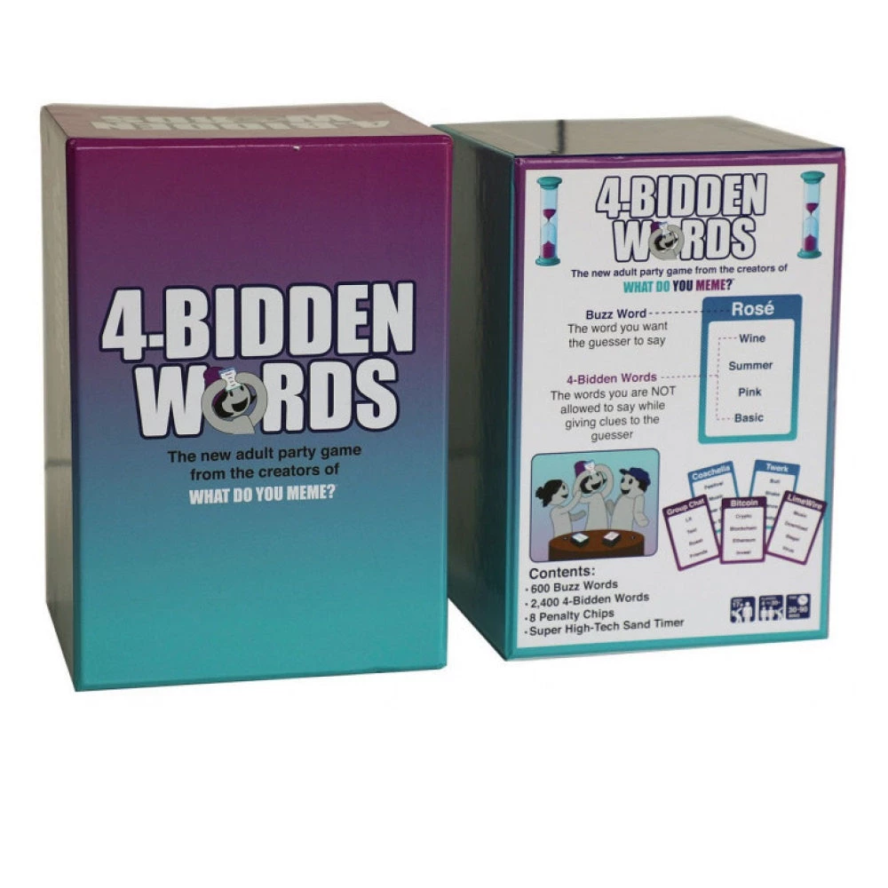 Gametraders Rouse Hill 4-Bidden Words Board Games 4 Gametraders Rouse Hill 4-Bidden Words Board Games
