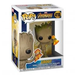 Funko Avengers 3: Infinity War - Groot With Stormbreaker Pop Vinyl