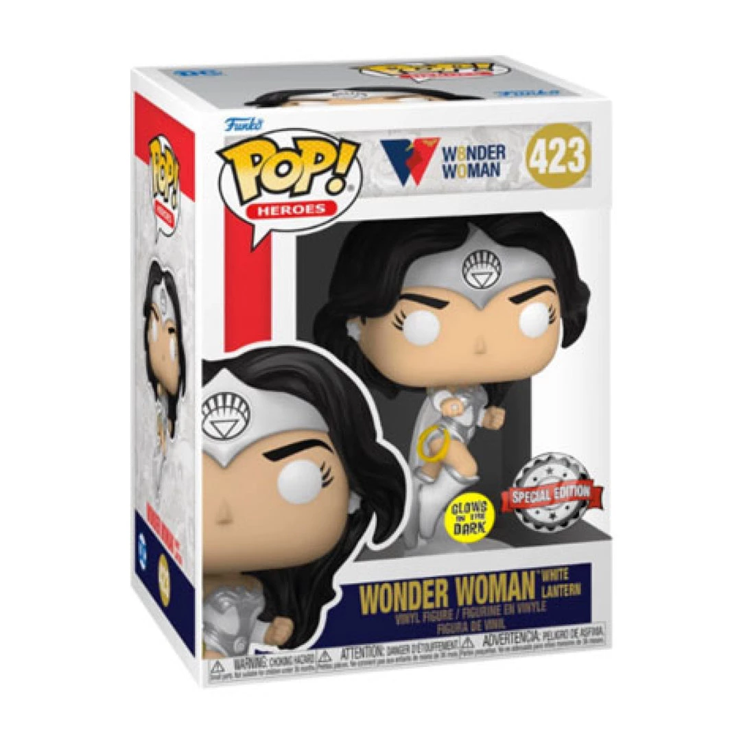 Gametraders Rouse Hill Pop Vinyls Wonder Woman - Wonder Woman White Lantern 80th Anniversary Pop! Vinyl 4 Gametraders Rouse Hill Pop Vinyls Wonder Woman - Wonder Woman White Lantern 80th Anniversary Pop! Vinyl