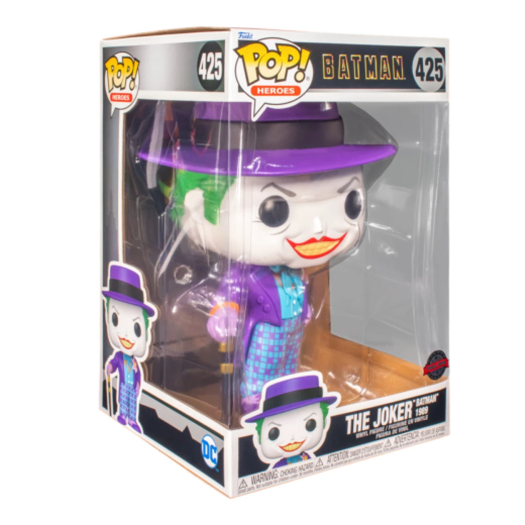 Gametraders Rouse Hill Batman (1989) - Joker With Hat US Exclusive 10" Pop! Vinyl Pop Vinyls 4 Gametraders Rouse Hill Batman (1989) - Joker With Hat US Exclusive 10" Pop! Vinyl Pop Vinyls