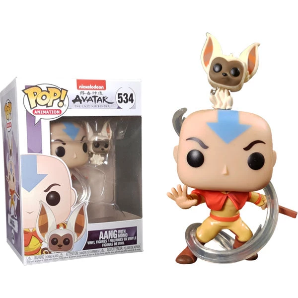 Gametraders Rouse Hill Pop Vinyls Avatar The Last Airbender - Aang With Momo Pop! Vinyl 5 Gametraders Rouse Hill Pop Vinyls Avatar The Last Airbender - Aang With Momo Pop! Vinyl