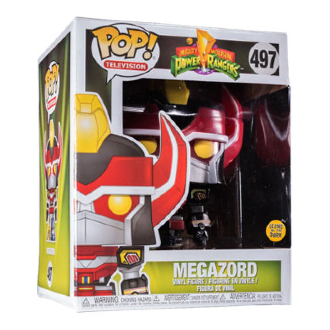 Funko Pop Vinyls Power Rangers - Megazord Glow US Exclusive 6 Inch Pop Vinyl 4 Funko Pop Vinyls Power Rangers - Megazord Glow US Exclusive 6 Inch Pop Vinyl