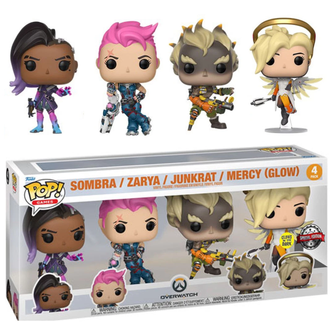 Gametraders Rouse Hill Overwatch - US Exclusive Pop! Vinyl 4-Pack 3 Gametraders Rouse Hill Overwatch - US Exclusive Pop! Vinyl 4-Pack