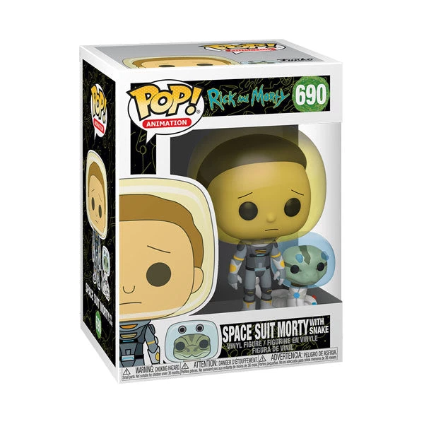 Gametraders Rouse Hill Rick And Morty - Morty Space Suit With Snake Pop! Vinyl Pop Vinyls 4 Gametraders Rouse Hill Rick And Morty - Morty Space Suit With Snake Pop! Vinyl Pop Vinyls