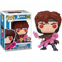 Gametraders Rouse Hill Pop Vinyls X-Men - Gambit With Cards Translucent Glow US Exclusive Pop! Vinyl 9 Gametraders Rouse Hill Pop Vinyls X-Men - Gambit With Cards Translucent Glow US Exclusive Pop! Vinyl