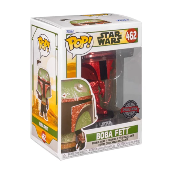 Gametraders Rouse Hill Star Wars: The Mandalorian - Boba Fett Red Chrome US Exclusive Pop! Vinyl Pop Vinyls 4 Gametraders Rouse Hill Star Wars: The Mandalorian - Boba Fett Red Chrome US Exclusive Pop! Vinyl Pop Vinyls