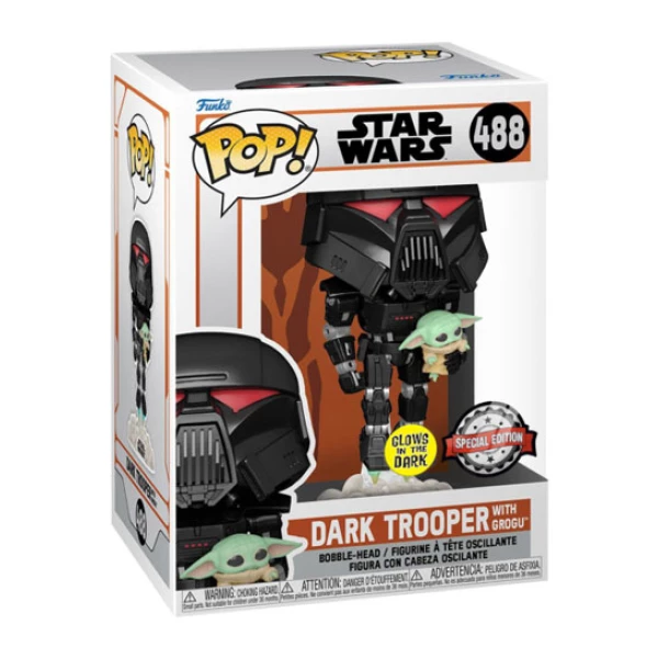 Gametraders Rouse Hill Star Wars: The Mandalorian - Darktrooper & Child Glow US Exclusive Pop! Vinyl Pop Vinyls 5 Gametraders Rouse Hill Star Wars: The Mandalorian - Darktrooper & Child Glow US Exclusive Pop! Vinyl Pop Vinyls