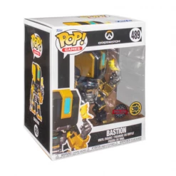 Gametraders Rouse Hill Overwatch - Bastion Metallic Gold Blizzard 30th Anniversary US Exclusive 6" Pop! Vinyl Pop Vinyls