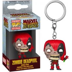 Gametraders Rouse Hill Pop Vinyls Marvel Zombies - Deadpool Pocket Pop! Keychain