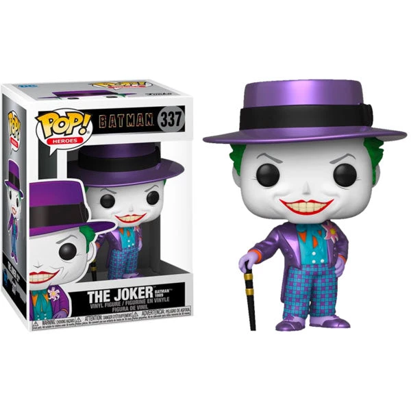 Gametraders Rouse Hill Batman 1989 - Joker With Hat Metallic US Exclusive Pop! Vinyl Pop Vinyls 5 Gametraders Rouse Hill Batman 1989 - Joker With Hat Metallic US Exclusive Pop! Vinyl Pop Vinyls