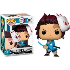 Gametraders Rouse Hill Demon Slayer - Tanjiro With Mask US Exclusive Pop! Vinyl Pop Vinyls