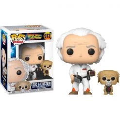 Gametraders Rouse Hill Pop Vinyls Back To The Future - Doc With Einstein US Exclusive Pop! Vinyl