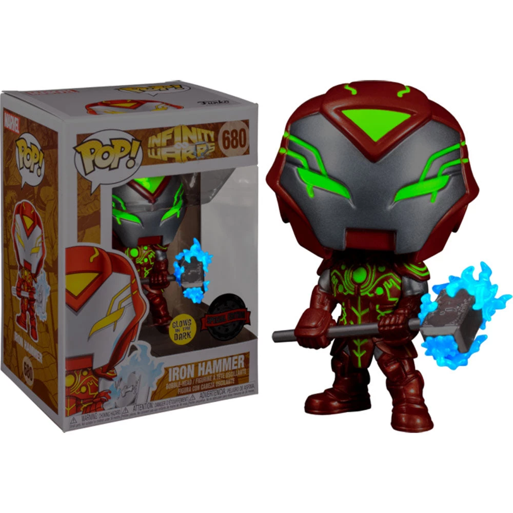 Gametraders Rouse Hill Infinity Warps - Iron Hammer Metallic Glow US Exclusive Pop! Vinyl 4 Gametraders Rouse Hill Infinity Warps - Iron Hammer Metallic Glow US Exclusive Pop! Vinyl