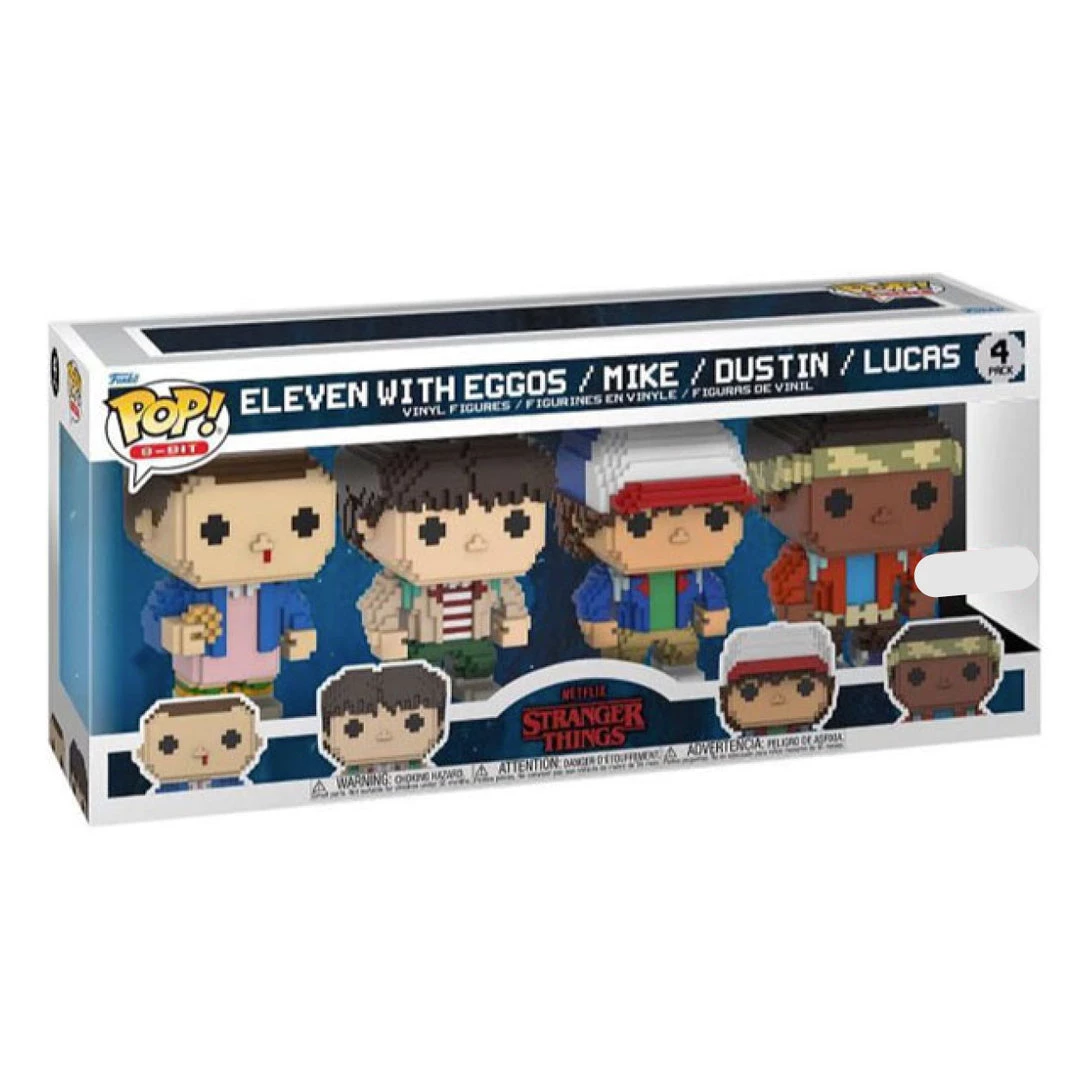 Gametraders Rouse Hill Stranger Things - 8-Bit Kids US Exclusive Pop! 4-Pack Pop Vinyls 4 Gametraders Rouse Hill Stranger Things - 8-Bit Kids US Exclusive Pop! 4-Pack Pop Vinyls
