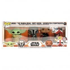 Gametraders Rouse Hill Pop Vinyls Star Wars: The Mandalorian - US Exclusive Pop! Vinyl 4-pack