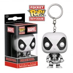 Gametraders Rouse Hill Deadpool - X-Force White US Exclusive Pocket Pop! Keychain Pop Vinyls