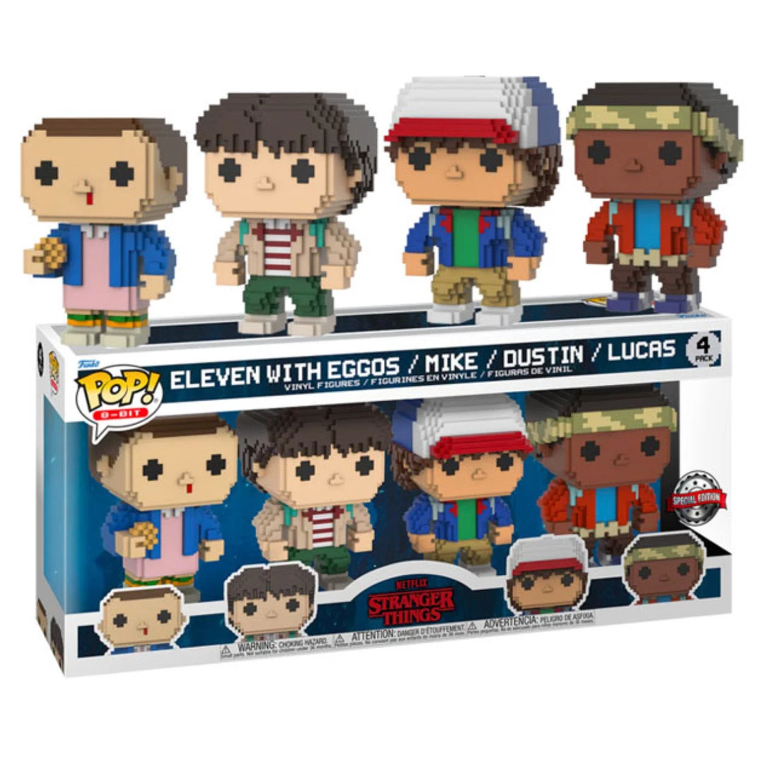 Gametraders Rouse Hill Stranger Things - 8-Bit Kids US Exclusive Pop! 4-Pack Pop Vinyls 3 Gametraders Rouse Hill Stranger Things - 8-Bit Kids US Exclusive Pop! 4-Pack Pop Vinyls