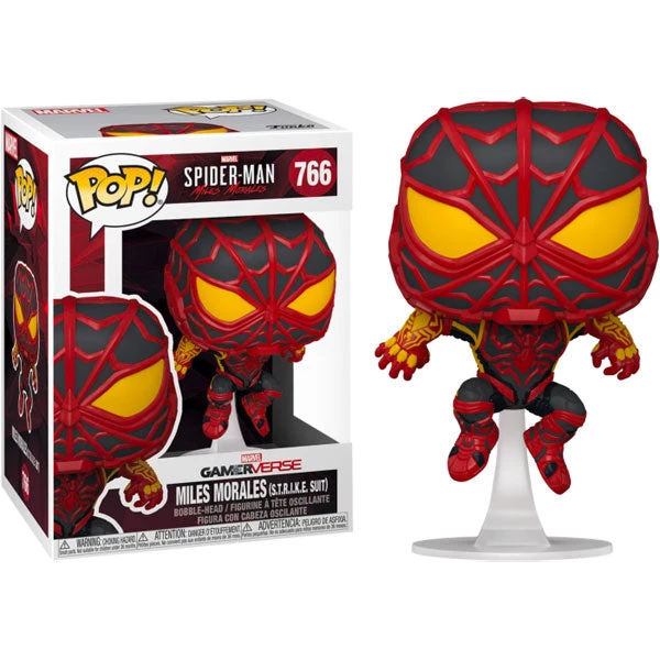 Gametraders Rouse Hill Spider-Man: Miles Morales - S.T.R.I.K.E. Suit Pop! Vinyl Pop Vinyls 5 Gametraders Rouse Hill Spider-Man: Miles Morales - S.T.R.I.K.E. Suit Pop! Vinyl Pop Vinyls