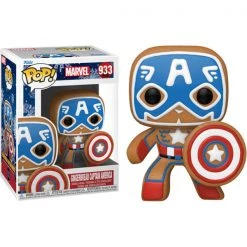 Gametraders Rouse Hill Captain America - Captain America Gingerbread Pop! Vinyl Pop Vinyls