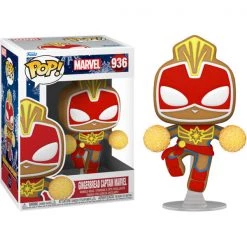 Gametraders Rouse Hill Captain Marvel - Captain Marvel Gingerbread Pop! Vinyl 7 Gametraders Rouse Hill Captain Marvel - Captain Marvel Gingerbread Pop! Vinyl