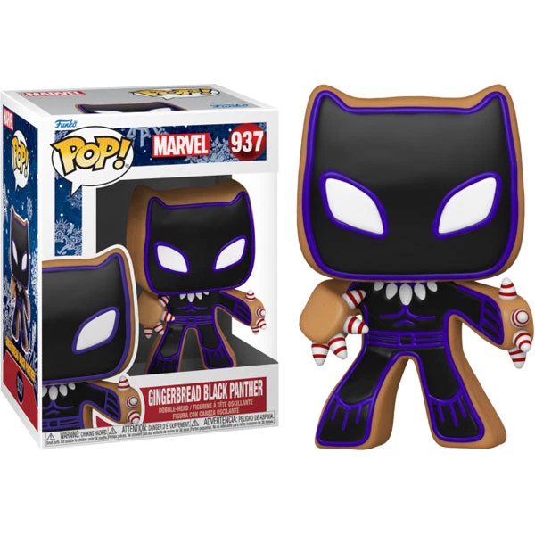 Gametraders Rouse Hill Black Panther - Black Panther Gingerbread Pop! Vinyl 5 Gametraders Rouse Hill Black Panther - Black Panther Gingerbread Pop! Vinyl