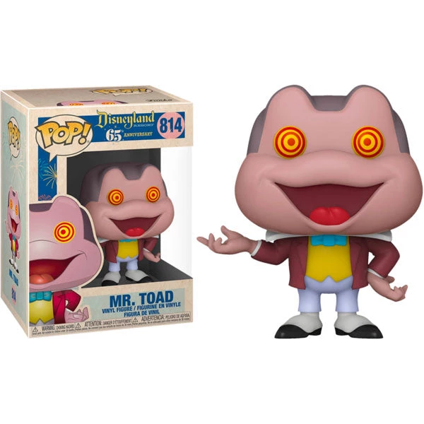 Gametraders Rouse Hill Disneyland 65th Anniversary - Mr Toad With Spinning Eyes Pop! Vinyl Pop Vinyls 5 Gametraders Rouse Hill Disneyland 65th Anniversary - Mr Toad With Spinning Eyes Pop! Vinyl Pop Vinyls