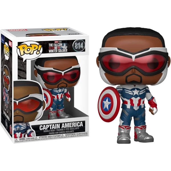 Gametraders Rouse Hill The Falcon And The Winter Soldier - Captain America Pop! Vinyl 5 Gametraders Rouse Hill The Falcon And The Winter Soldier - Captain America Pop! Vinyl