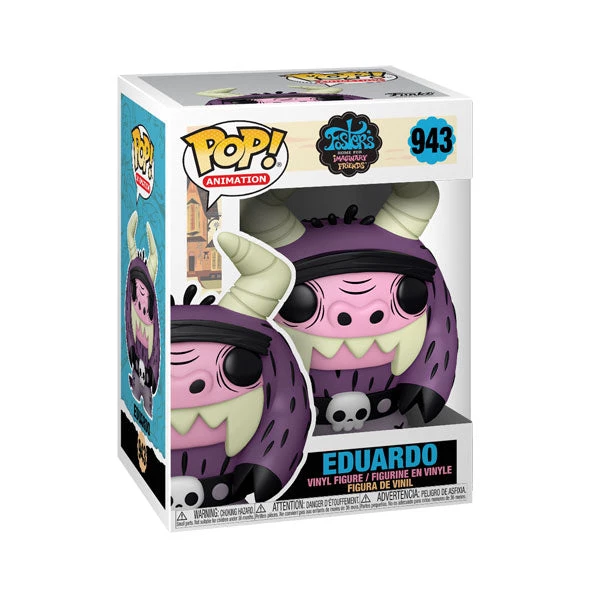 Gametraders Rouse Hill Fosters Home For Imaginary Friends - Eduardo Flocked US Exclusive Pop! Vinyl Pop Vinyls 4 Gametraders Rouse Hill Fosters Home For Imaginary Friends - Eduardo Flocked US Exclusive Pop! Vinyl Pop Vinyls