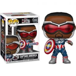 Gametraders Rouse Hill Pop Vinyls The Falcon And The Winter Soldier - Captain America Metallic US Exclusive Pop! Vinyl 7 Gametraders Rouse Hill Pop Vinyls The Falcon And The Winter Soldier - Captain America Metallic US Exclusive Pop! Vinyl