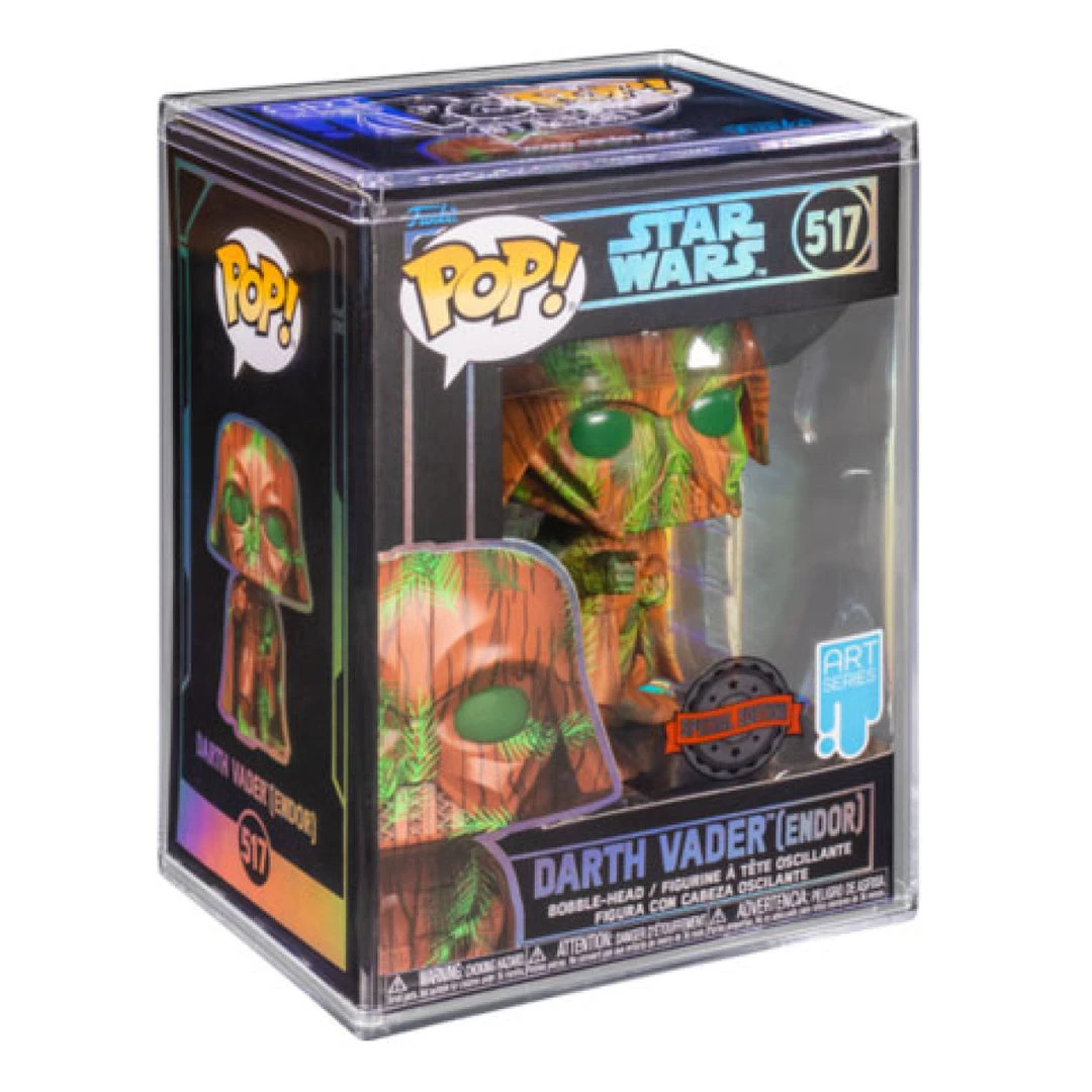 Gametraders Rouse Hill Pop Vinyls Star Wars - Darth Vader Endor (Artist Series) US Exclusive Pop! Vinyl With Protector 4 Gametraders Rouse Hill Pop Vinyls Star Wars - Darth Vader Endor (Artist Series) US Exclusive Pop! Vinyl With Protector