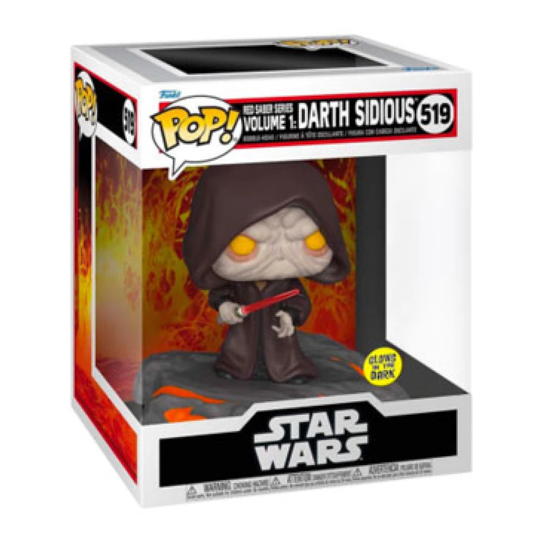 Gametraders Rouse Hill Star Wars - Red Saber Series: Darth Sidious Glow US Exclusive Pop! Deluxe Pop Vinyls 5 Gametraders Rouse Hill Star Wars - Red Saber Series: Darth Sidious Glow US Exclusive Pop! Deluxe Pop Vinyls