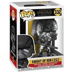 Gametraders Blacktown Star Wars - Knight Of Ren War Club Episode IX Rise Of Skywalker Hematite Chrome Pop! Vinyl