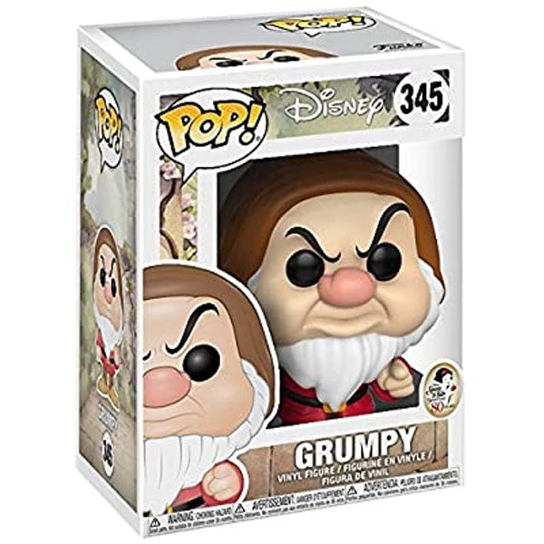 Funko Pop Vinyls Snow White And The Seven Dwarfs - Grumpy Pop! Vinyl 4 Funko Pop Vinyls Snow White And The Seven Dwarfs - Grumpy Pop! Vinyl