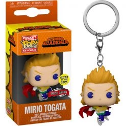 Gametraders Rouse Hill Pop Vinyls My Hero Academia - Mirio Costume Glow US Exclusive Pocket Pop! Keychain