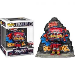 Gametraders Rouse Hill Marvel - Stan Lee Graffiti Deco US Exclusive Pop! Deluxe Pop Vinyls