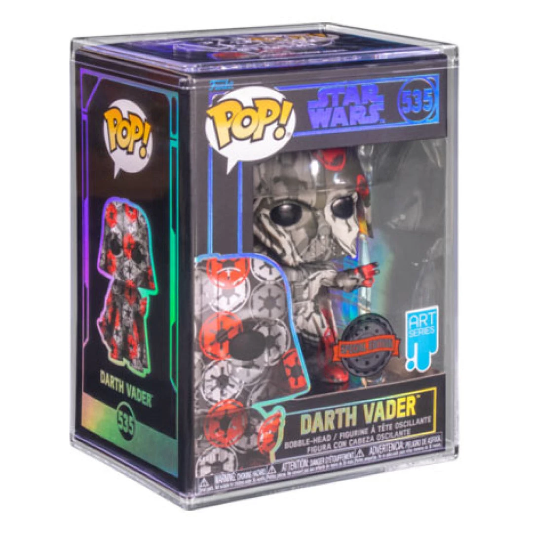 Gametraders Rouse Hill Pop Vinyls Star Wars - Darth Vader Galactic Empire (Artist) US Exclusive Pop! W/ Pop! Protector 4 Gametraders Rouse Hill Pop Vinyls Star Wars - Darth Vader Galactic Empire (Artist) US Exclusive Pop! W/ Pop! Protector
