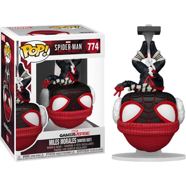 Gametraders Rouse Hill Pop Vinyls Marvels Spider-Man: Miles Morales - Winter Suit Hanging US Exclusive Pop! Vinyl 5 Gametraders Rouse Hill Pop Vinyls Marvels Spider-Man: Miles Morales - Winter Suit Hanging US Exclusive Pop! Vinyl