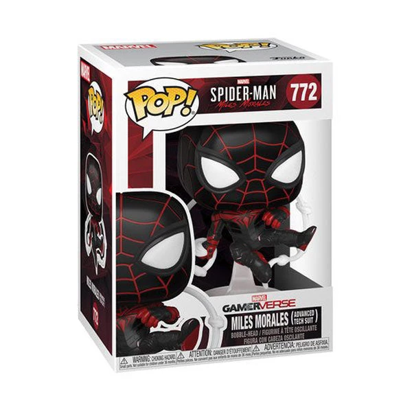 Gametraders Rouse Hill Spider-Man: Miles Morales - Advanced Tech Suit Pop! Vinyl Pop Vinyls 4 Gametraders Rouse Hill Spider-Man: Miles Morales - Advanced Tech Suit Pop! Vinyl Pop Vinyls