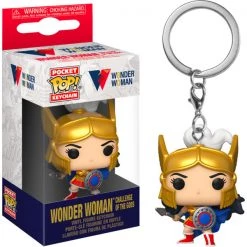 Gametraders Rouse Hill Wonder Woman - Challenge Of The Gods 80th Anniversary Pocket Pop! Keychain Pop Vinyls