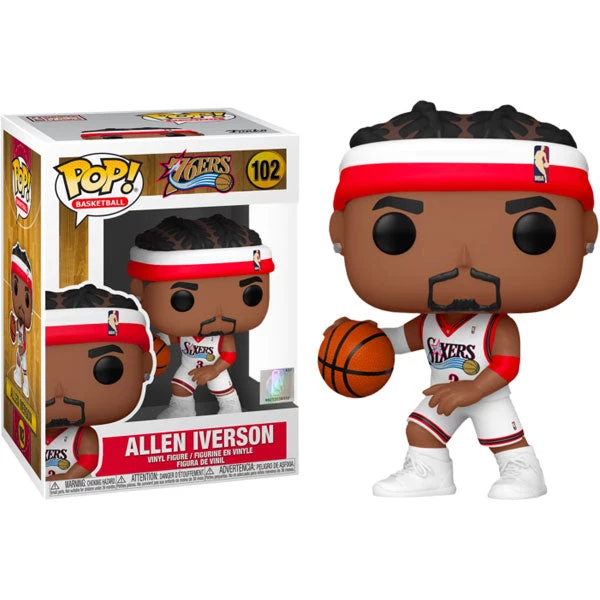 Gametraders Rouse Hill NBA: Legends - Allen Iverson (Sixers Home) Pop! Vinyl 5 Gametraders Rouse Hill NBA: Legends - Allen Iverson (Sixers Home) Pop! Vinyl
