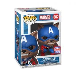 Gametraders Rouse Hill SD2021 - Captain America - Capwolf Year Of The Shield US Exclusive Pop! Vinyl Pop Vinyls