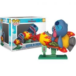 Gametraders Rouse Hill Pop Vinyls Lilo And Stitch - Stitch In Rocket Pop! Ride