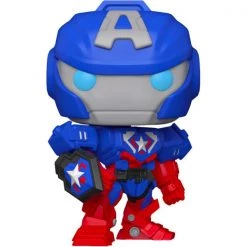 Gametraders Rouse Hill Captain America - Marvel Mech 10" US Exclusive Pop! Vinyl
