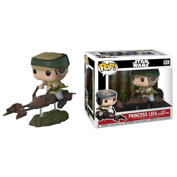 Funko Star Wars - Leia On Speeder Bike Pop! Ride 6 Funko Star Wars - Leia On Speeder Bike Pop! Ride